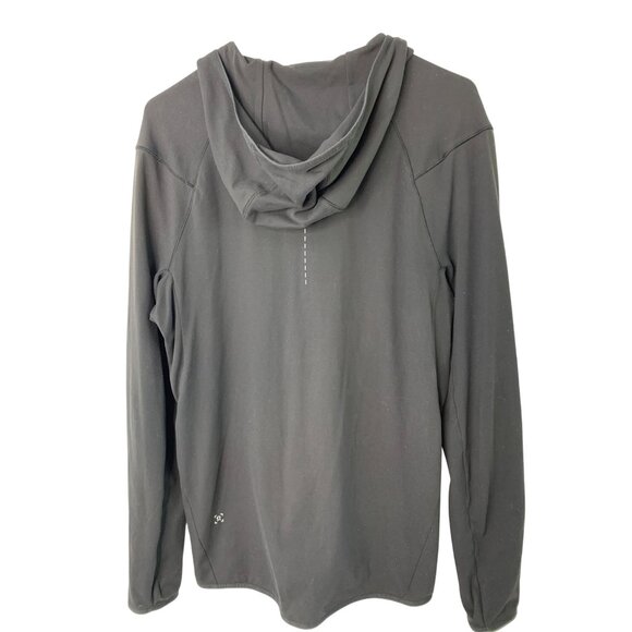 Lululemon Mens Surge Warm Black Full-Zip Hoodie Jacket Size S EUC 8342 rulu - Picture 11 of 13